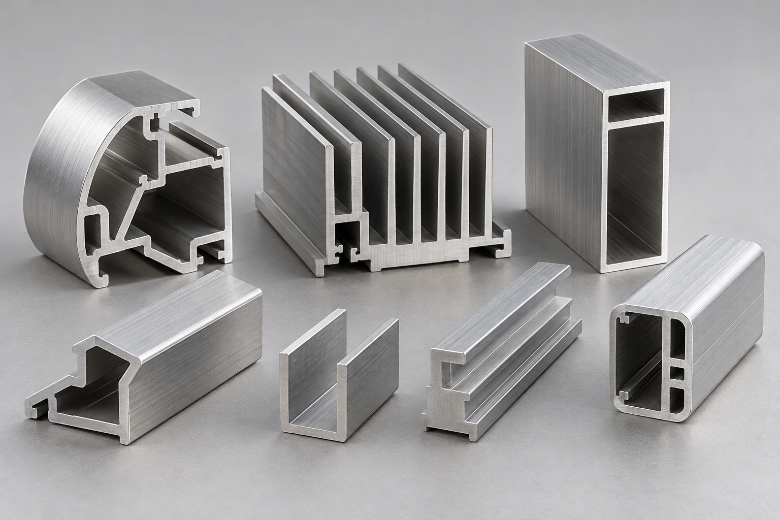 Original generated aluminum section study